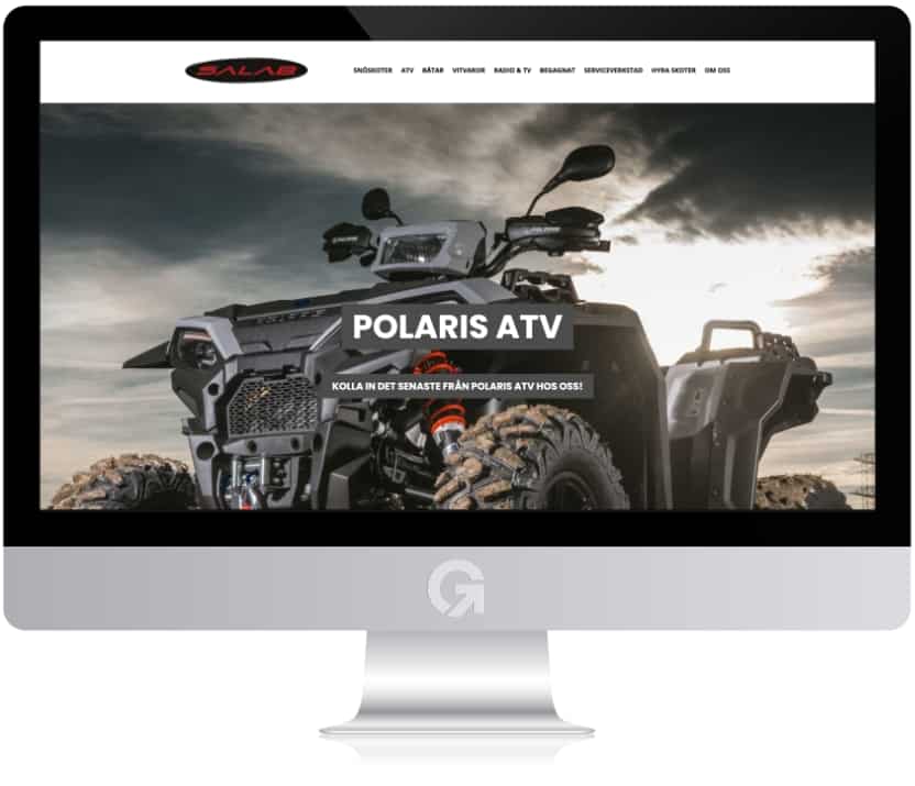 Salab - en hemsida utvecklad och driftad av Webbyrå Mediamakarna Grip - Vi hjälper kunder över hela landet att synas med en professionell hemsida.